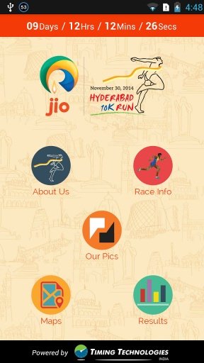 Hyderabad 10K Run截图1