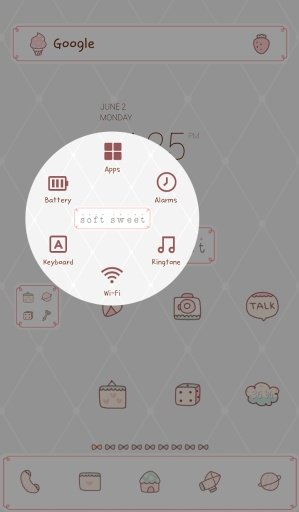 soft sweet dodol theme截图2