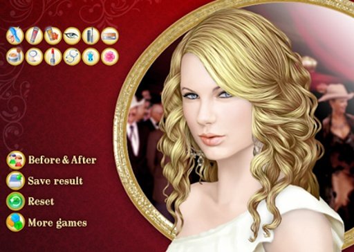 Taylor Swift Makeup -Girl Game截图6