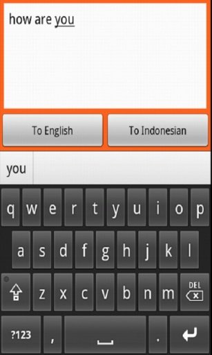 Indonesian Translator截图1