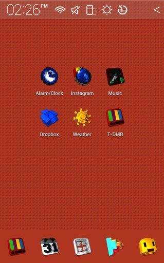 Colorful Block Atom theme截图7