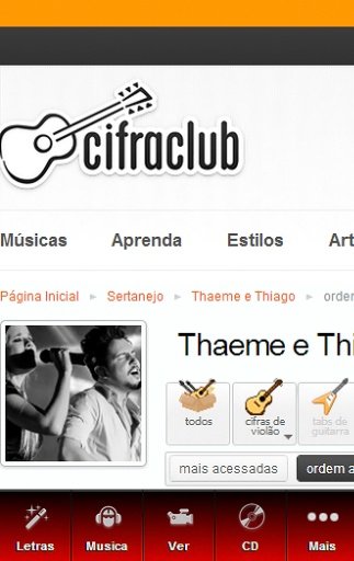 Thaeme e Thiago Pro Letras截图7