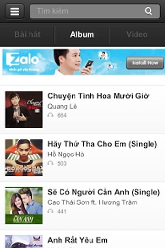 Nghe ZingMp3截图2