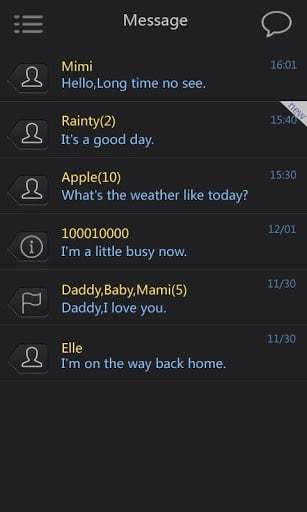 GO SMS Pro Zkb Theme EX截图4