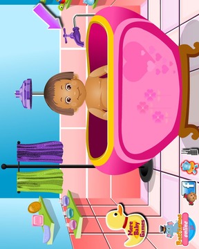 Baby Daisy Bathing Time截图