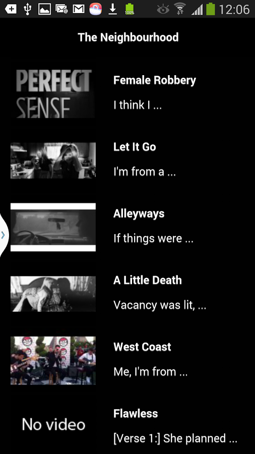 The Neighbourhood Music&Lyrics截图1