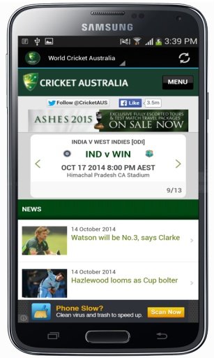 World Cricket Australia Live截图2