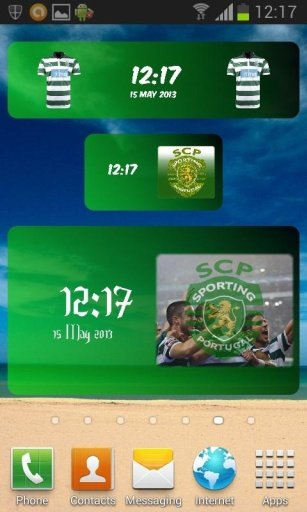 Sporting Portugal Clock截图3