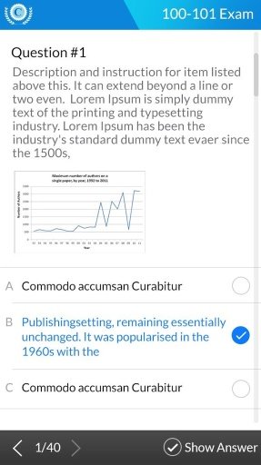 100-101 Exam Quick Assessment截图2