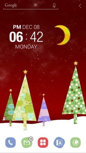 Christmas Tree Atom Theme截图1