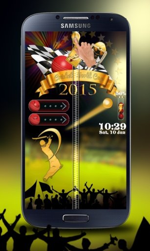 Cricket WorldCup Lock 2015截图3