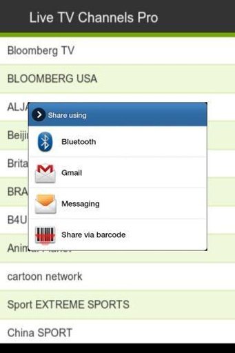 Live TV Channels Pro截图1