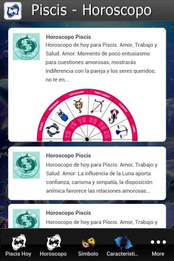 Piscis Horoscopo diario y mas截图4