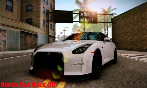 Super Car Race 3D截图1