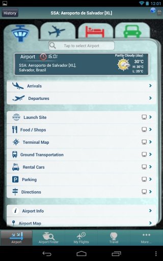 Salvador Airport + Flight Tracker截图5
