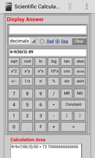 Engineer Scientific Calculator截图3