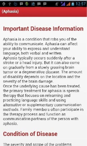 Popular Disease Definition截图3