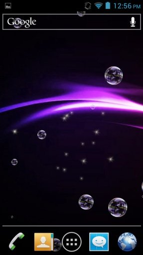 Bubble Falling Live Wallpaper截图1