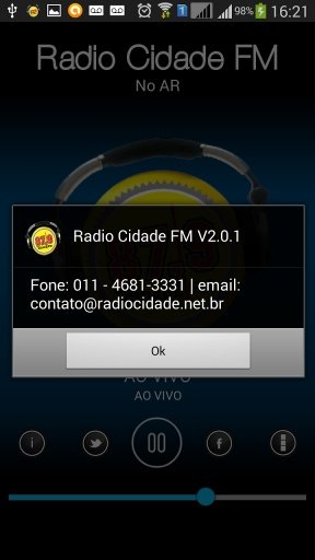 Radio Cidade FM截图2