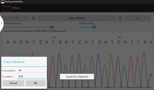 脱氧核糖核酸 DNA 序列分析工具截图7