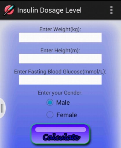 Insulin Dosage Level截图1