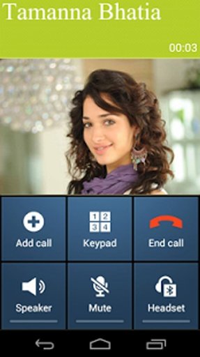 Tamanna Bhatia Prank Call截图1