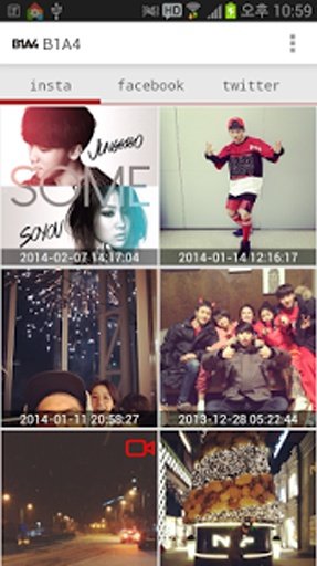 B1A4-옌셜 공식 SNS 모음截图2