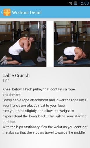 6 PACK ABS WORKOUT截图1