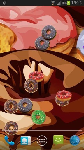 Sweets Donuts Live Wallpaper截图2