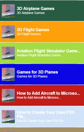 fly simulator 3d Guide截图1