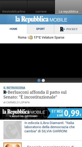 Corriere / Repubblica Notizie截图1