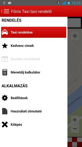 Főnix Taxi rendelő alkalmazás截图2