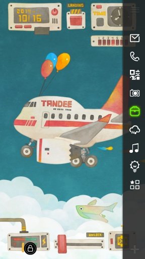 Let's Travel Live Locker Theme截图1