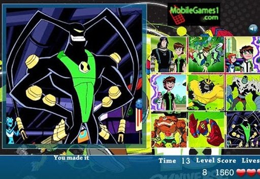 Ben 10 Guess Picture Puzzle截图5