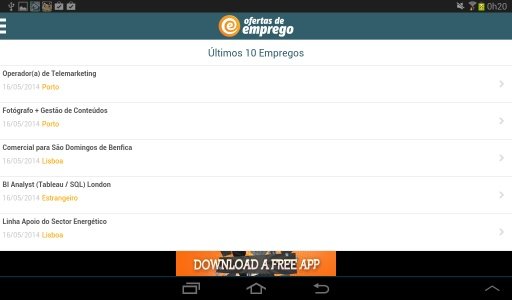 Ofertas de Emprego截图6