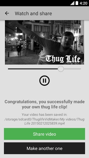 Thuglife Video Maker截图9