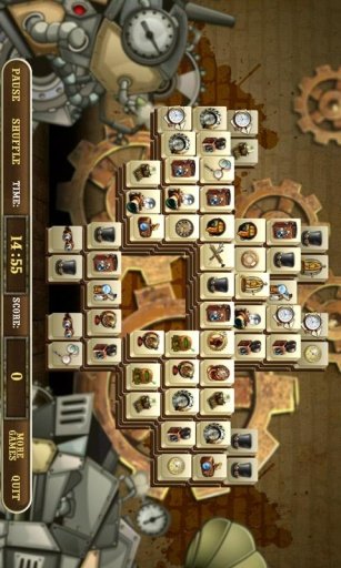 Crazy Inventor Mahjong Free截图1