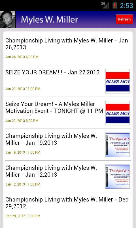 Myles Miller Motivation截图3