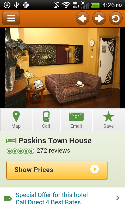 Paskins Hotel APP截图4