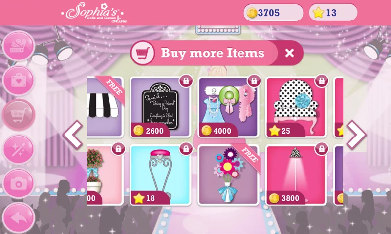 Sophia's Dolls & Games Online截图2