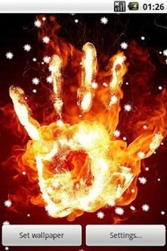 3D Flame Live Wallpaper截图10