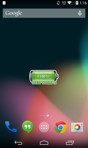 [Battery Theme] Bubbles Green截图1