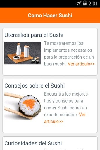 Recetas Sushi截图5