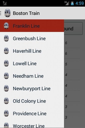 Boston Train Schedule截图1