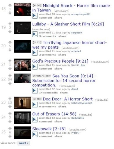 Free Short Horror Videos截图1