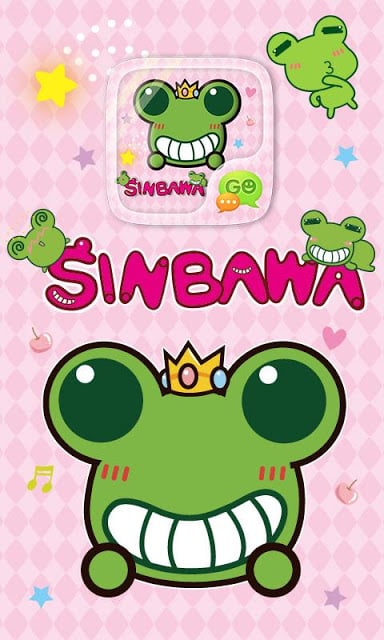 GO SMS PRO SINBAWA STICKER截图1