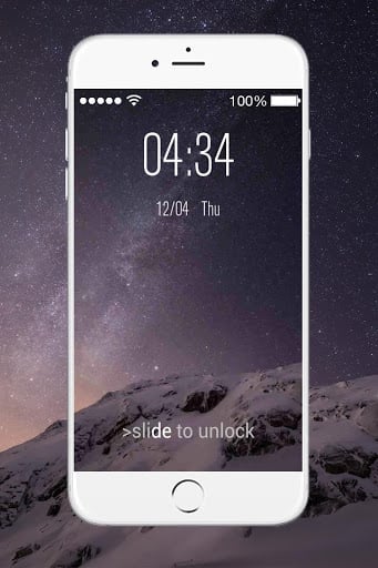 IOS8 Lock Screen-iphone lock截图5