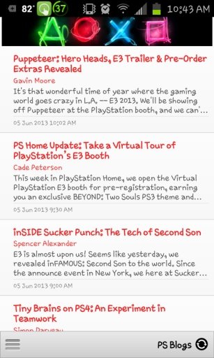 Playstation News 2013截图1