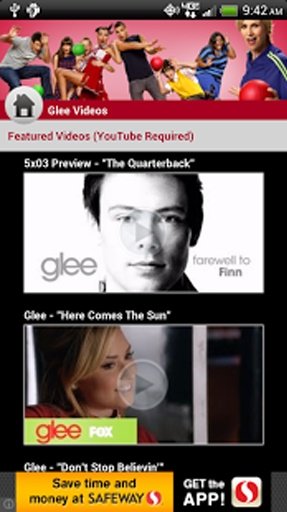 Glee FanFront截图5