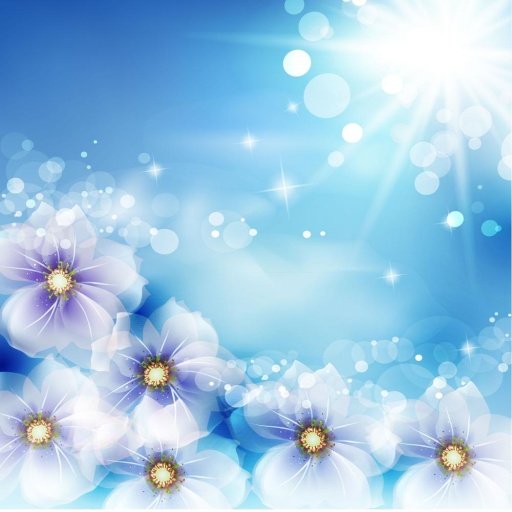 Glowing flowers Free截图1